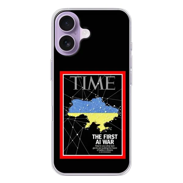 Чехол с принтом «TIME Ukraine» для iPhone 17