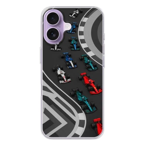Чохол з принтом «Траса Ф1» для iPhone 17