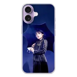 Чохли Венсдей на iPhone 17 Уенсдей (AlphaPrint) (Венздей з парасолькою)