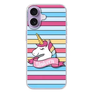Чехол для Айфон 17 - (Единорожки - Новинки) (AlphaPrint) (Unicorn)