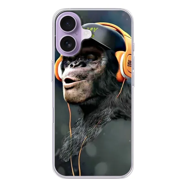 Чохол з принтом «В навушниках» для iPhone 17
