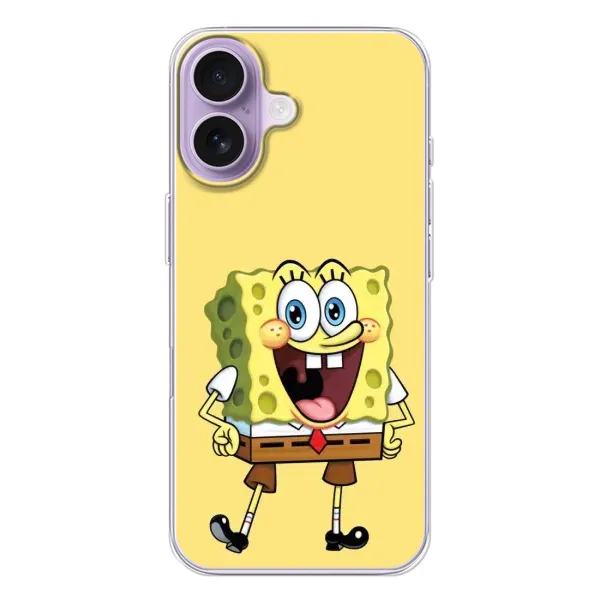 Чохол з принтом «Веселий Спанч Боб» для iPhone 17