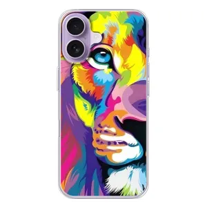 Чохол з картинкою ЛЕВ для iPhone 17 (VPrint) (Яскравий Лев)