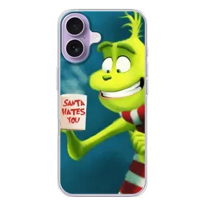 Різдвяні Чохли для iPhone 17 (VPrint) (Зелений Грінч)
