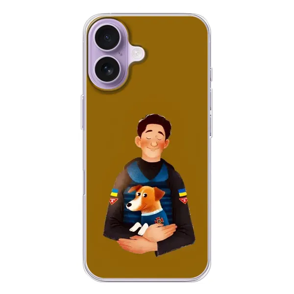 Чехол с принтом «ЗСУ Патрон» для iPhone 17