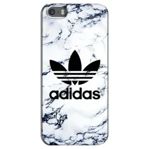 Чохли Адидас для iPhone 5 / 5s / SE (AlphaPrint) (Адідас на мраморі)