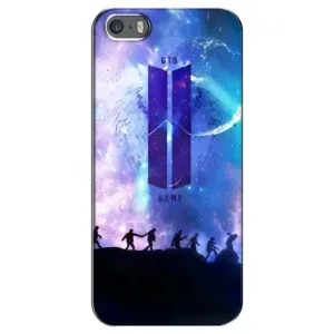 Чохли BTS для iPhone 5 / 5s / SE (AlphaPrint) (Army BTS)
