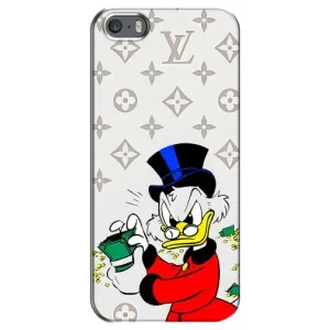 Чехли для iPhone 5 / 5s / SE - Скрудж МакДак Louis Vuitton (PREMIUMPrint) (Бакси Скрудж)