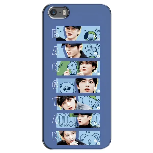 Чохол з принтом «Bangtan» для iPhone 5 / 5s / SE