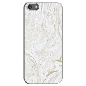 Мраморний чехол на iPhone 5 / 5s / SE (VPrint) (Білий мрамор)
