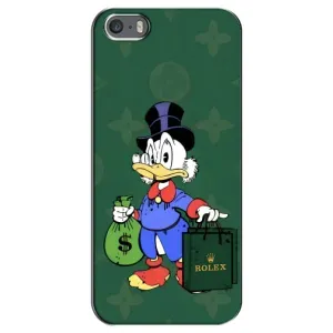 Чехли для iPhone 5 / 5s / SE - Скрудж МакДак Louis Vuitton (PREMIUMPrint) (Богата Утка)