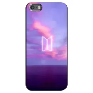 Чохли BTS для iPhone 5 / 5s / SE (AlphaPrint) (BTS логотип)