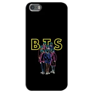 Чохли BTS для iPhone 5 / 5s / SE (AlphaPrint) (BTS стайл)