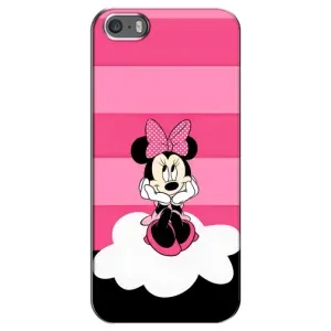 Міккі Маус чохол для iPhone 5 / 5s / SE (AlphaPrint - Мультяшні) (Дівчинка Maus)