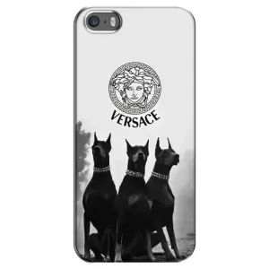 Чохли VERSACE для Епл 5 / 5с / СЕ (PREMIUMPrint) (Доберман Версаче)