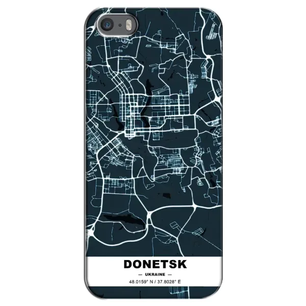 Чехол с принтом «Донецк» для iPhone 5 / 5s / SE