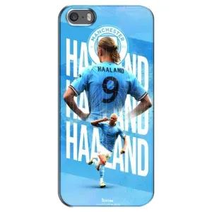 Чехлы с футболистом Ерлинг Холанд для iPhone 5 / 5s / SE (AlphaPrint) (Erling Haaland)