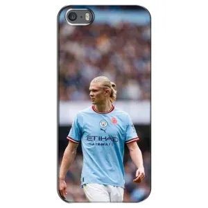 Чехлы с футболистом Ерлинг Холанд для iPhone 5 / 5s / SE (AlphaPrint) (Эрлинг Холанд)