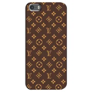 Чехлы Луи Витон для iPhone 5 / 5s / SE (AlphaPrint - LOUIS VUITTON) (фон LOUIS VUITTON)