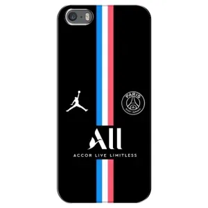 Чохли PSG для iPhone 5 / 5s / SE (AlphaPrint) (футболка ПСЖ)