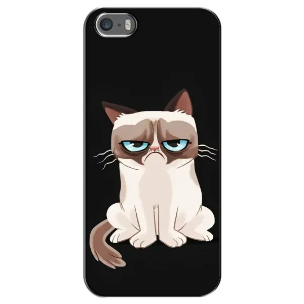 Чохол з принтом «Сумний кіт» для iPhone 5 / 5s / SE Чохол з принтом «Сумний кіт» для iPhone 5 / 5s / SE