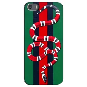Чохли  GUCCI для Епл 5 / 5с / СЕ (AlphaPrint) (Gucci змія)