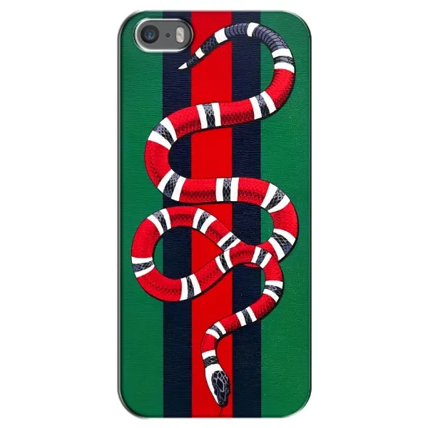 Чохол з принтом «Gucci змія» для iPhone 5 / 5s / SE Чохол з принтом «Gucci змія» для iPhone 5 / 5s / SE