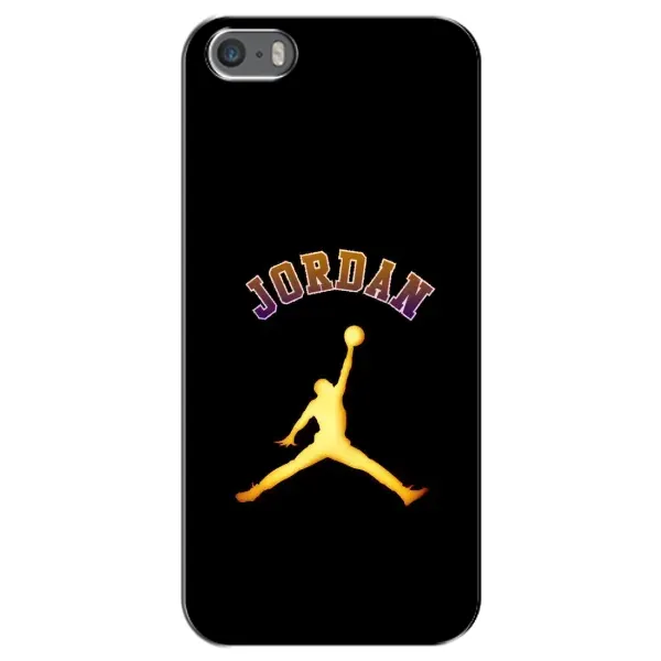 Чохол з принтом «Jordan Gold» для iPhone 5 / 5s / SE