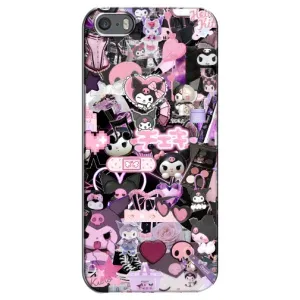 Чехол с кроликом Куроми на iPhone 5 / 5s / SE (Коллаж Куроми)