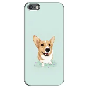 Чохли з собаками для iPhone 5 / 5s / SE (VPrint) (Коргі)