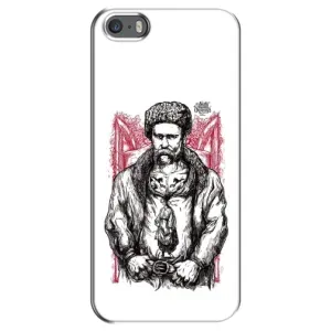 Чохли для iPhone 5 / 5s / SE с принтом Тараса Шевченко (AlphaPrint) (Козак Шевченко)