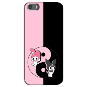 Чехол с кроликом Куроми на iPhone 5 / 5s / SE (Куроми Инь Янь)