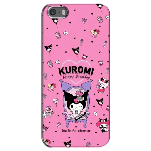 Чохол з принтом «KUROMI» для iPhone 5 / 5s / SE