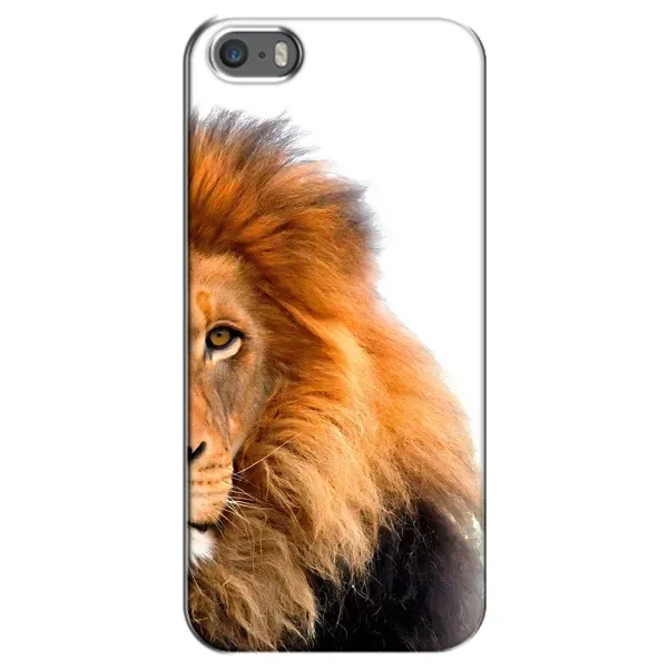 Чохол з принтом «Лев грива» для iPhone 5 / 5s / SE