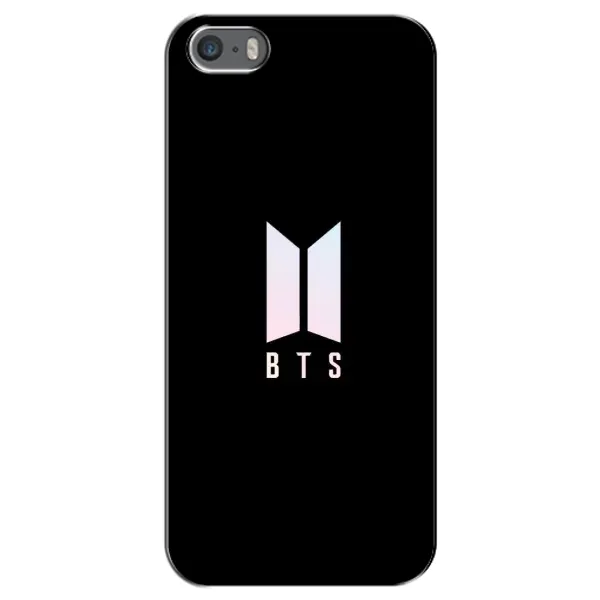 Чохол з принтом «Лого BTS» для iPhone 5 / 5s / SE