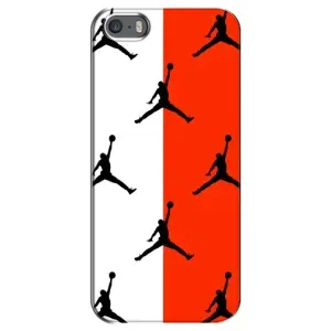 Чохли для iPhone 5 / 5s / SE - з картинкою JORDAN (AlphaPrint) (Лого Джордан)