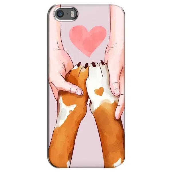 Чохол з принтом «Любовь до собак» для iPhone 5 / 5s / SE Чохол з принтом «Любовь до собак» для iPhone 5 / 5s / SE
