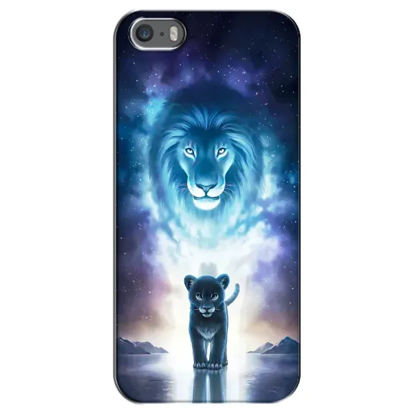 Чохол з принтом «Маленький лев» для iPhone 5 / 5s / SE