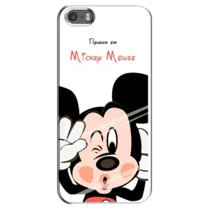 Міккі Маус чохол для iPhone 5 / 5s / SE (AlphaPrint - Мультяшні)