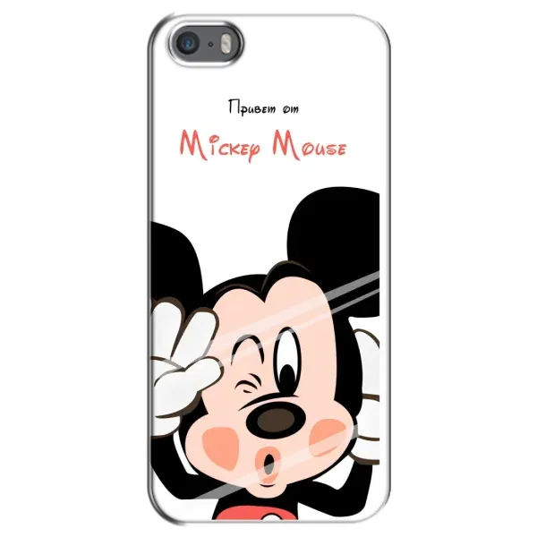 Чохол з принтом «Маус Міккі» для iPhone 5 / 5s / SE Чохол з принтом «Маус Міккі» для iPhone 5 / 5s / SE