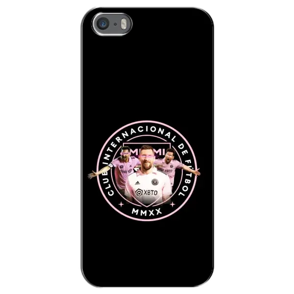 Чохол з принтом «Мессі в лого» для iPhone 5 / 5s / SE