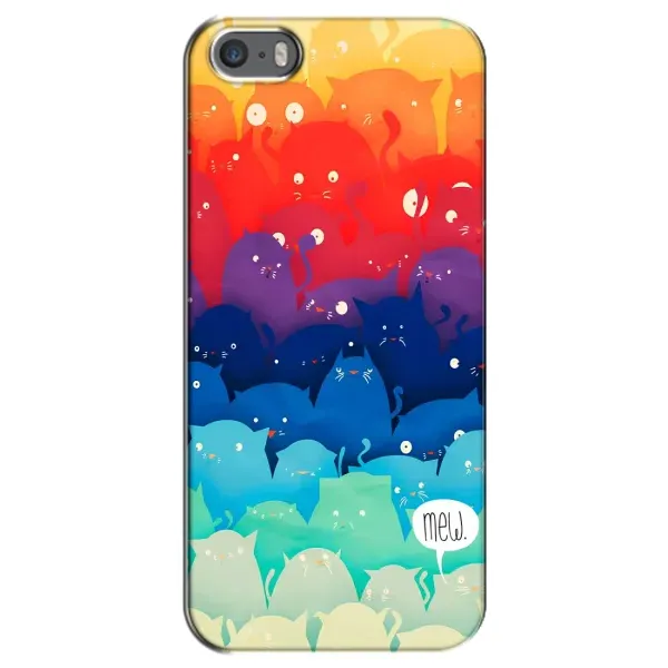 Чохол з принтом «Mew» для iPhone 5 / 5s / SE Чохол з принтом «Mew» для iPhone 5 / 5s / SE