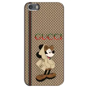 Чохли  GUCCI для Епл 5 / 5с / СЕ (AlphaPrint) (Mickey GUCCI)