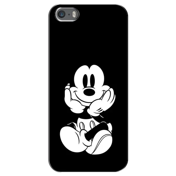 Чохол з принтом «Маус на чорному» для iPhone 5 / 5s / SE Чохол з принтом «Маус на чорному» для iPhone 5 / 5s / SE