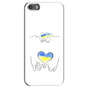 Чохол для Патріота України iPhone 5 / 5s / SE - (AlphaPrint) (Мир Україні)