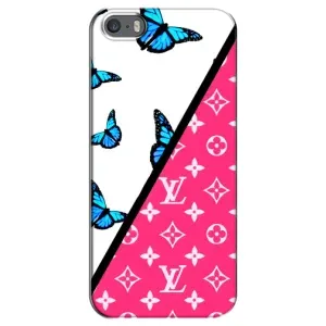 Бренднові Чохли для iPhone 5 / 5s / SE - (PREMIUMPrint) (Мода LV)
