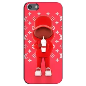 Крутые Чехлы Луи Виттон для iPhone 5 / 5s / SE (AlphaPrint) (Модный стиль)