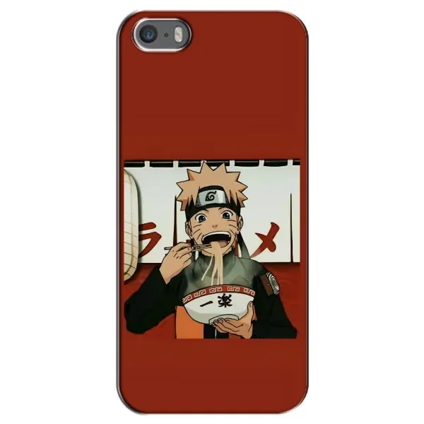 Чохол з принтом «Наруто с лапшой» для iPhone 5 / 5s / SE