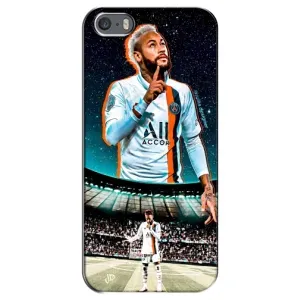 Чохол Неймар для iPhone 5 / 5s / SE (AlphaPrint) (Неймар ПСЖ)
