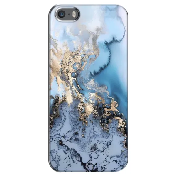 Чохол з принтом «Ніжний мрамор» для iPhone 5 / 5s / SE